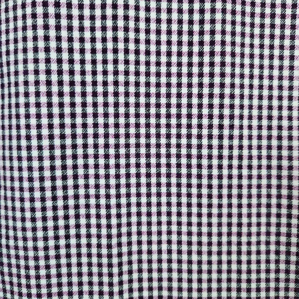 Banana Republic Men's‎ Mini-Check Shirt Size L Grant Fit Non-Iron 100% Cotton
